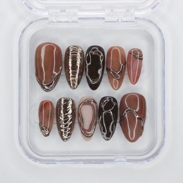 Toffee Praline | faux ongles – Image 4