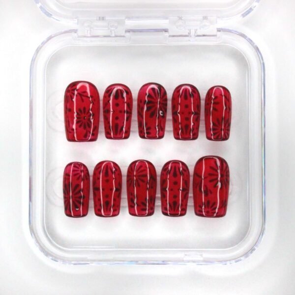 Scarlet Veil | faux ongles – Image 3