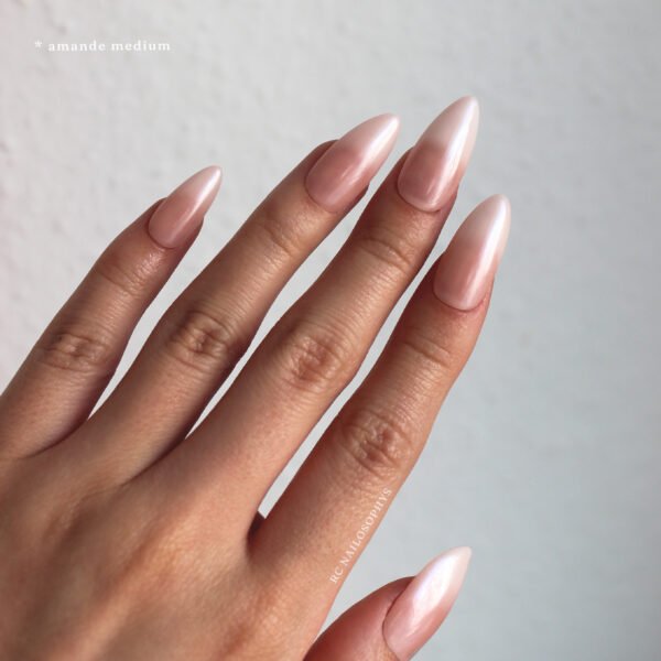 ombré glazed faux ongles