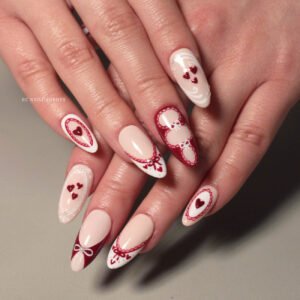 Cupid's Lace faux ongles press on