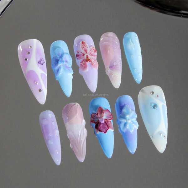 Orchid Garden | faux ongles – Image 4