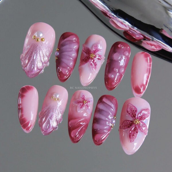 Seaside Bloom | faux ongles – Image 2