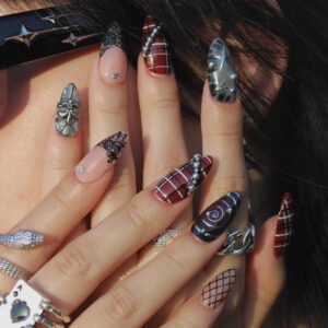 Punk Juliet faux ongles