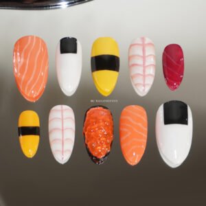 Sushi Platter faux ongles press on